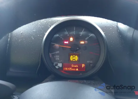 2016 Mini Countryman Cooper S z USA, uszkodzony, nr VIN WMWZC3C54GWT07120